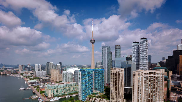 istock View of cityscape with CN Tower 1285969663