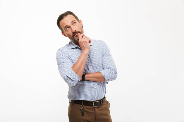 istock Thoughtful handsome mature businessman 1285969784