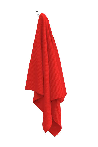 istock Towel hung on a metal handle 1285970515