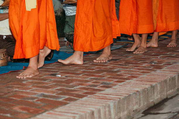 istock feet of buddhist monks 1285971062