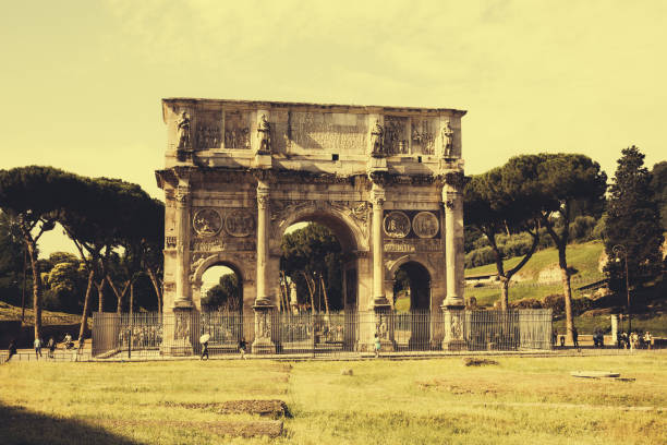 The Triumphal Arch of Orange, UNESCO world heritage in Provence, France