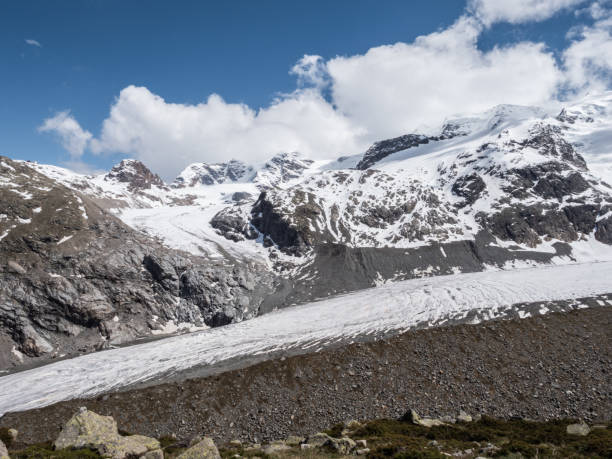 istock Morteratsch glacier and melting tongue 1285977794