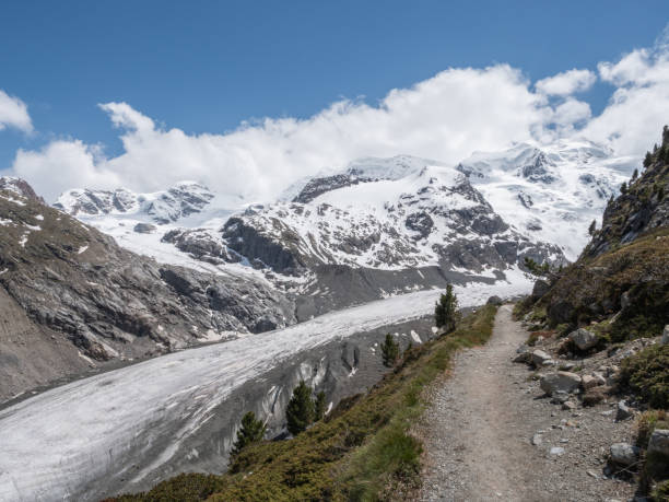 istock Morteratsch glacier and tongue 1285977960