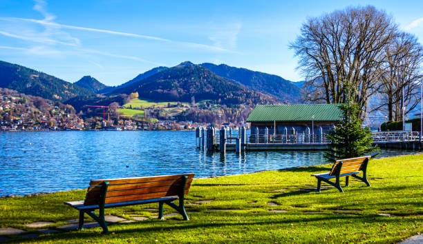 istock famous Tegernsee lake in Bavaria 1285984793