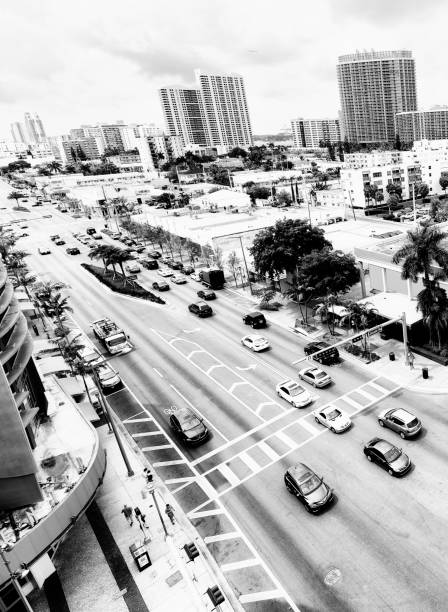 istock Crossroad, Miami. Aerial View. 1285989235