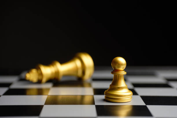 istock The concept of a winner and a leader over a strong opponent 1285994875