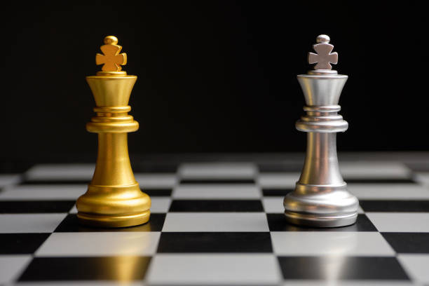 istock The concept of competitors as big business owners 1285994876