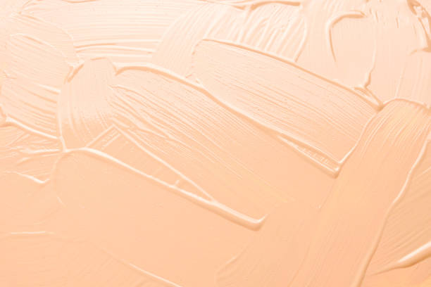 istock Liquid foundation texture. Make up for women. Top view. 1285995817