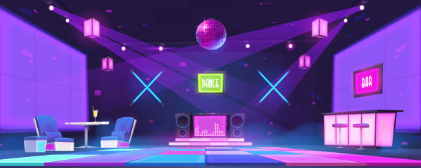Nightclub With Bar Dj Console And Dance Floor Stock Illustration - Download Image Now - Nightclub, Stage - Performance Space, DJ - iStock Nightclub With Bar Dj Console And Dance Floor Stock Illustration - Download Image Now - Nightclub, Stage - Performance Space, DJ - iStock