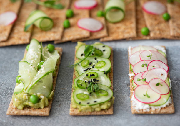 istock rye bread sandwiches with vegetables and cream cheese 1286010555