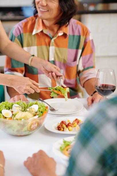 istock Portion of salad for husband 1286012146