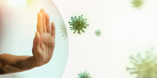 istock Concept. Protection against covid-19. 1286012903