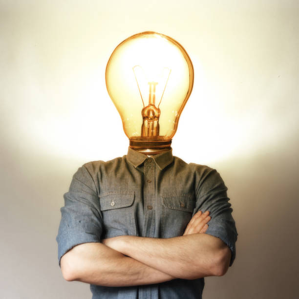 istock Concept of a new idea. 1286012907