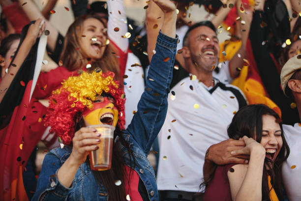 istock Deutsch supporter at the soccer stadium 1286014130