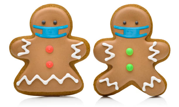 istock Coronavirus Gingerbread Couple 1286017702