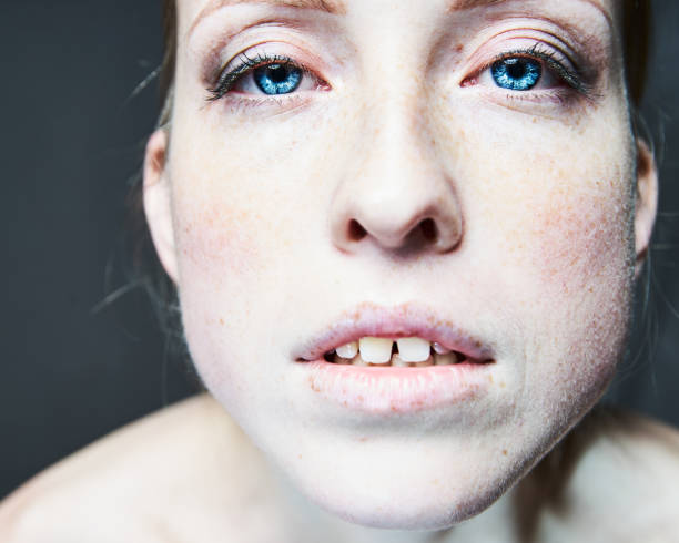 istock Funny female portrait 1286017788