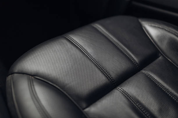 istock Modern car leather seats sport style 1286019355