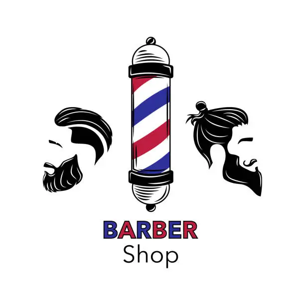 Vector illustration of barbershop