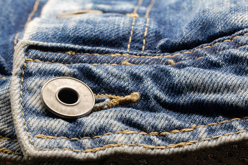 Jeans denim texture close-up