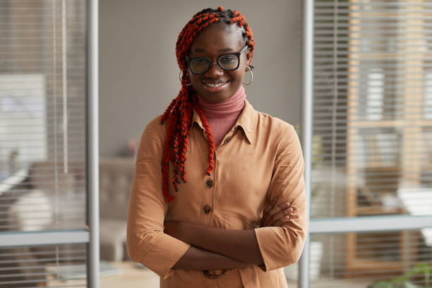 istock Female African Entrepreneur in Office 1286023686