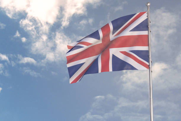 istock 3d rendering of National Flag concept. 1286032295