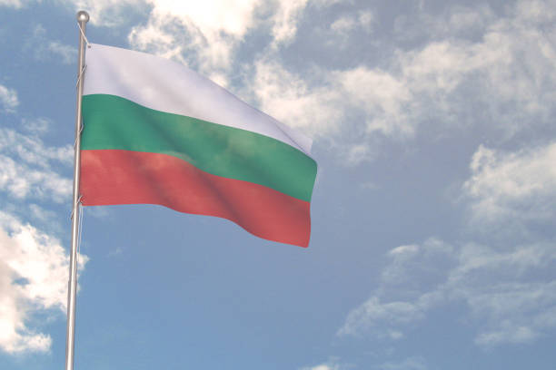 istock 3d rendering of National Flag concept. 1286033666