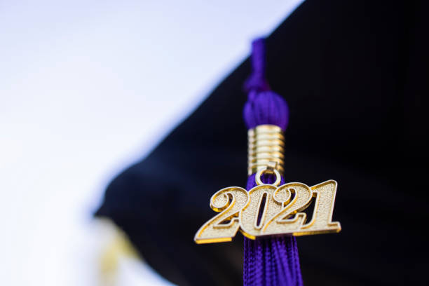 istock Class of 2021 Graduation Ceremony Tassel Black 1286044380