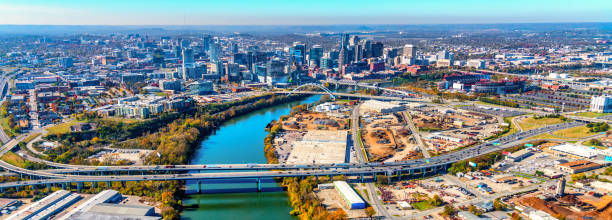 istock Wide Angle Nashville Cityscape 1286047672