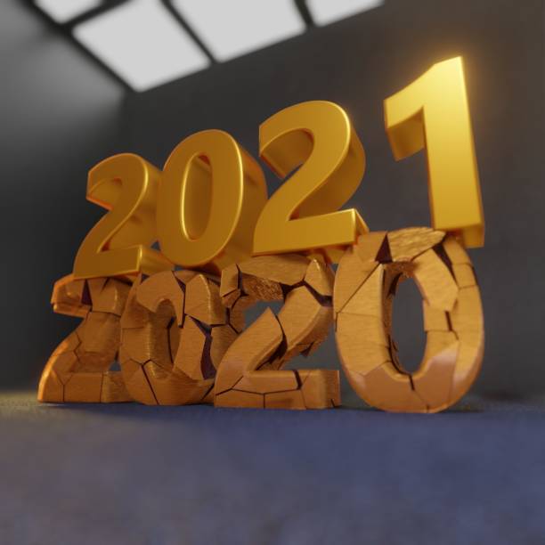 istock Wrecking new year change 2020 to 2021 1286048395