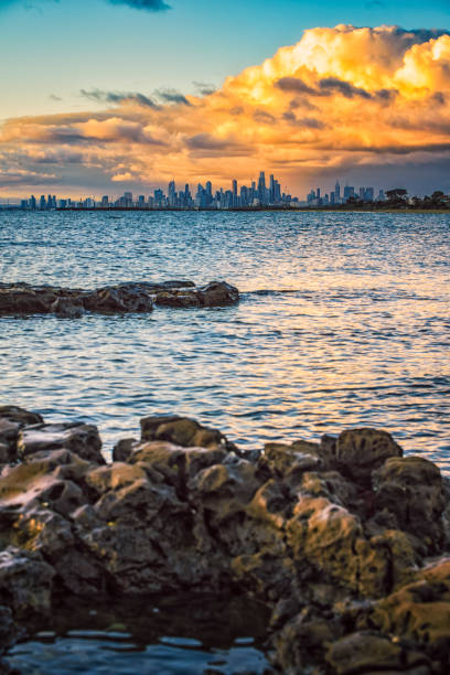 istock Sunset at Brighton Beach, Melbourne, Victoria, Australia - Oct 2020 1286055973