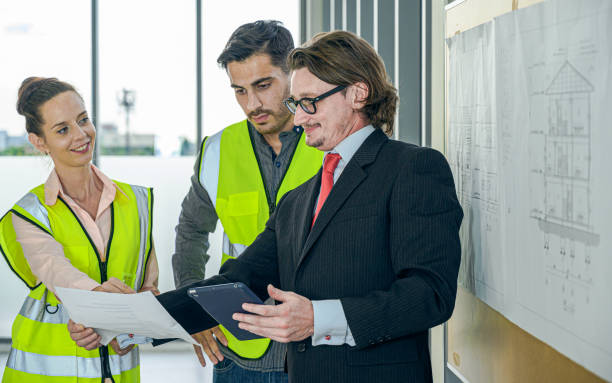 istock Group of Caucasian engineer teamwork meeting for planning project. 1286056678