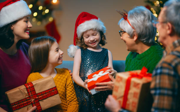istock family celebrating Christmas 1286059843