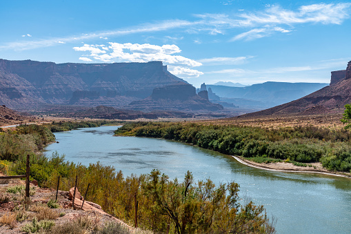 Colorado River Southwest USA Desert landscape