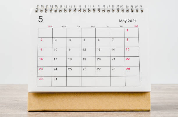 istock May 2021 Calendar desk for organizer to plan and reminder 1286061950