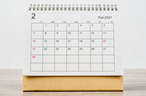 istock February 2021 Calendar desk for organizer to plan and reminder 1286061953