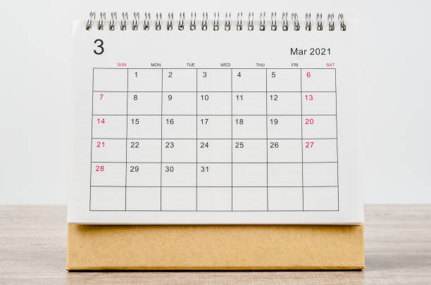 istock March 2021 Calendar desk for organizer to plan and reminder 1286061963