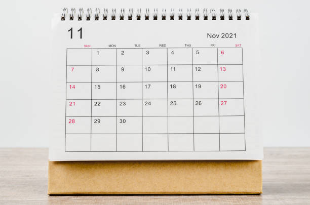 istock November 2021 Calendar desk for organizer to plan and reminder 1286061979