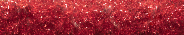 istock Abstract red color bokeh. Christmas background 1286072500