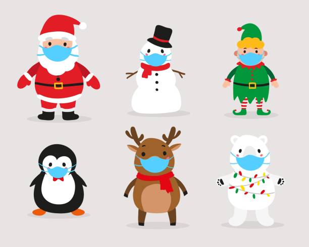 illustrations, cliparts, dessins animés et icônes de personnages de noël - elf babies and children feelings and emotions holidays and celebrations