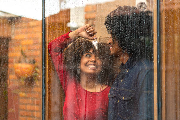 istock Couple are happy because they moved house 1286077301