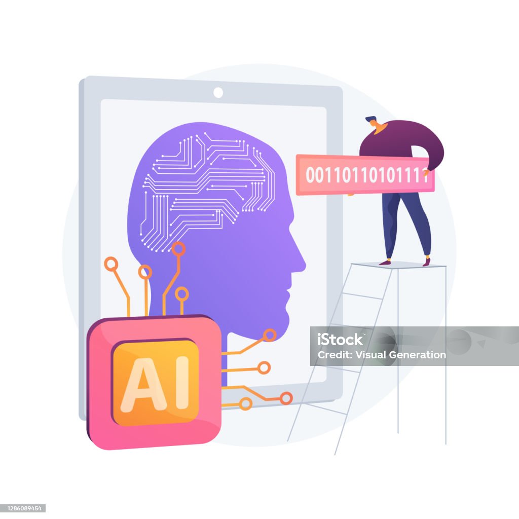 Alternative Intelligence Photo Artificial Intelligence Abstract Concept Vector Illustration Stock ...