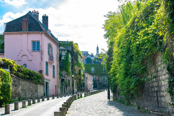 istock Paris, Montmartre, romantic street 1286091313