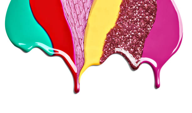 nail polish finger make up beauty cosmetic leaking