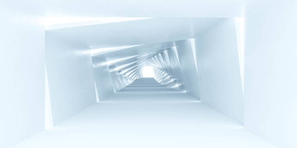 istock White abstract concrete geometric architecture concrete background 3D render illustration 1286094364