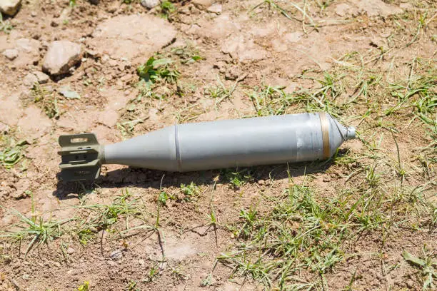 Photo of mortar ammunition