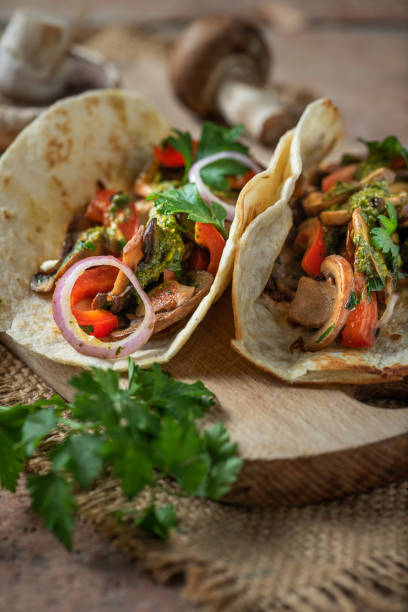 istock Vegan mushroom tacos 1286095058