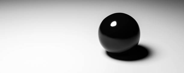 istock black sphere on white background minimalistic black and white modern design background 3d render illustration 1286096613