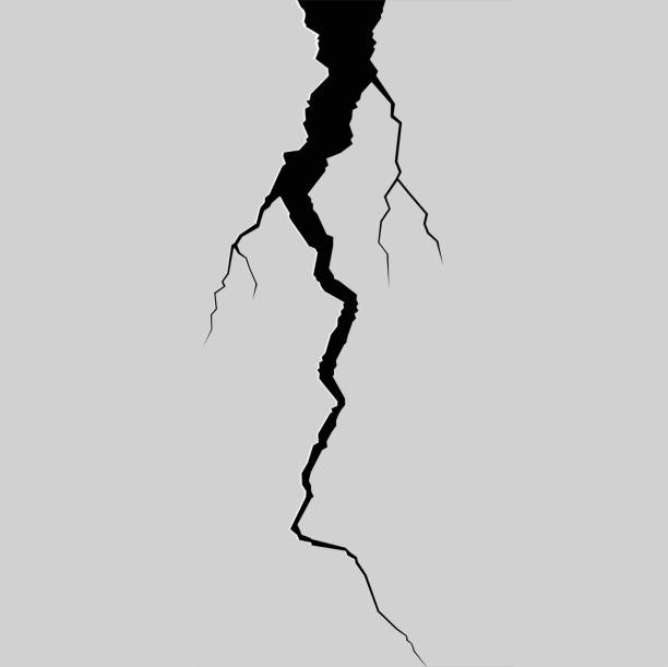 pęknięty zestaw tła - fracture stock illustrations