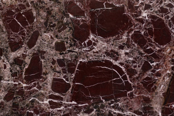 istock The finishing stone. The polished red marble. Texture. 1286100458