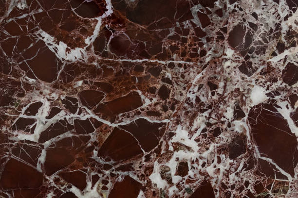 istock The finishing stone. The polished red marble. Texture. 1286100489
